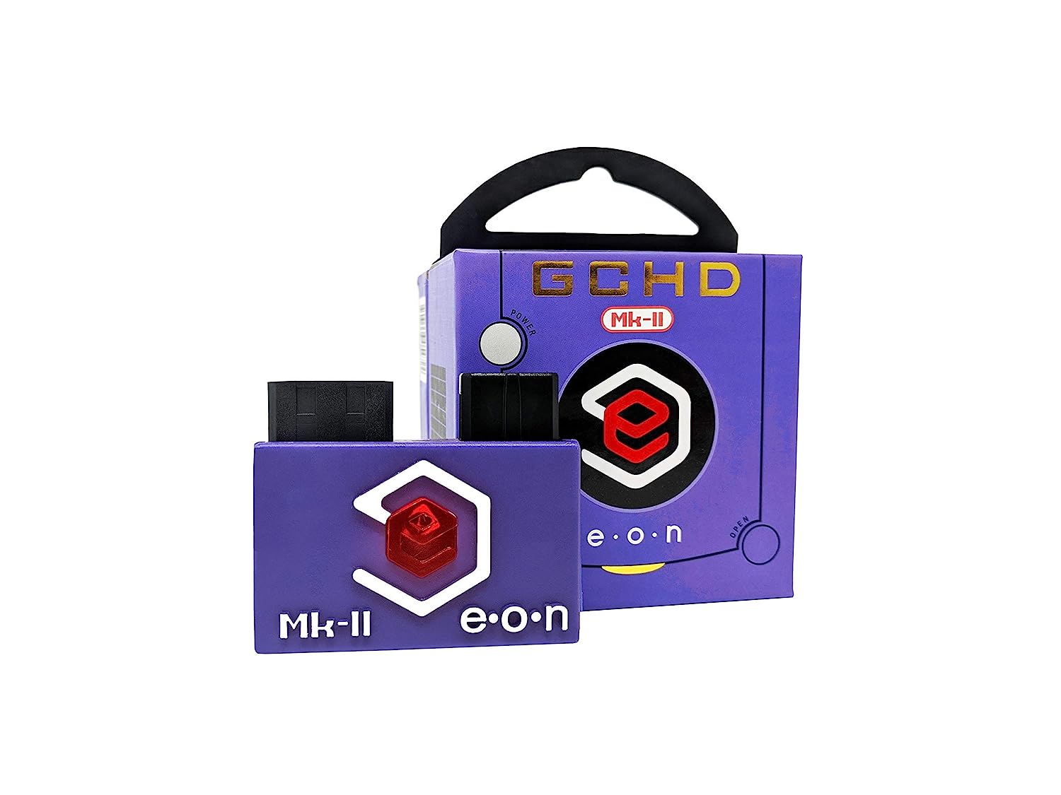 EON GCHD MKII HD Video Adapter for the Nintendo Gamecube (Purple