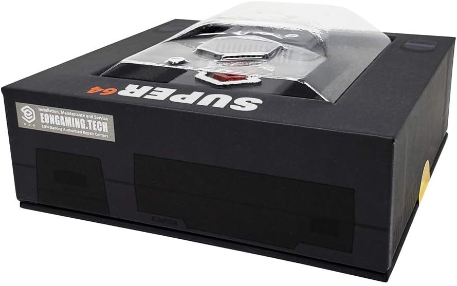 Eon Super 64 | N64 HD Adapter For Nintendo 64 (NTSC) – Plug & Play HDMI Converter, Black, Model 432134