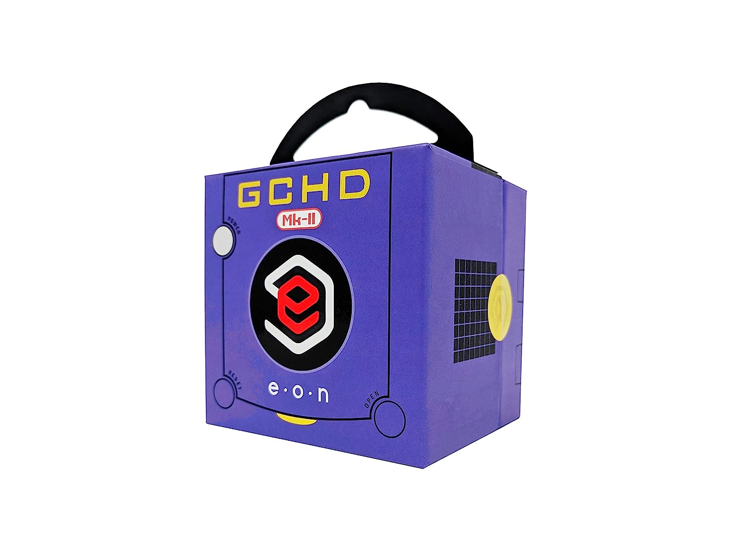 GCHD Mk-II Nintendo Gamecube HDMI Adapter, Black - EON - top (NEW)