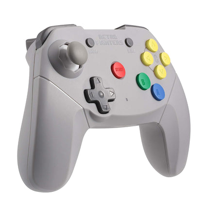 Retro Fighters Brawler64 Wireless Edition N64 Controller (Gray)